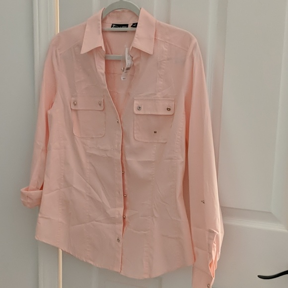 3 for $30 Pink Button Down Shirt - Picture 3 of 6